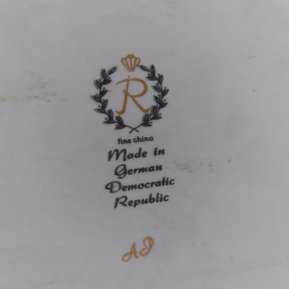 Reichenbach 15” Mid-Century Porcelain Sandwich Tray Serving Platter - Picture 2 of 7